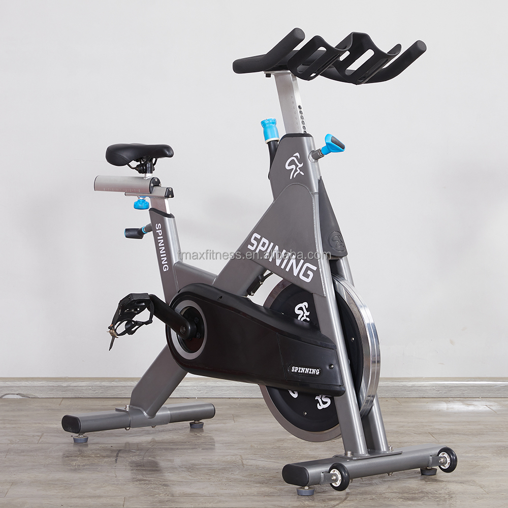 Tmax wholesale Indoor fitness workout spin bike professional Indoor magnetic resistence gym master white green spinning bike