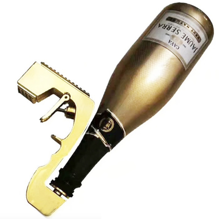 Amazon Hot Sales Metal Blaster Champagne Bottle Squirt Tommy Beer Gun Holder Champagne Spray Gun