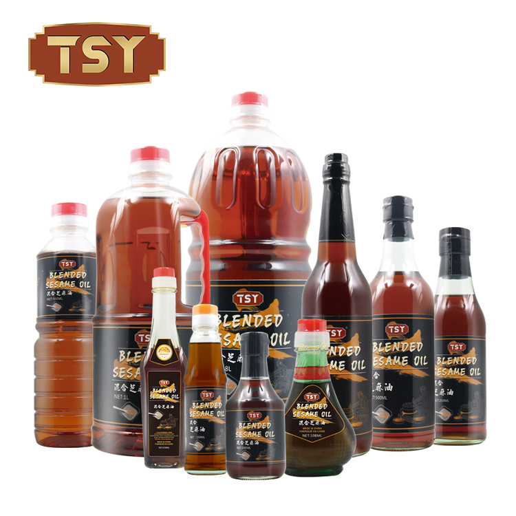TSY Food 1L BRC Factory Best Seller Strong Flavor Cooking Sesame Oil Pure