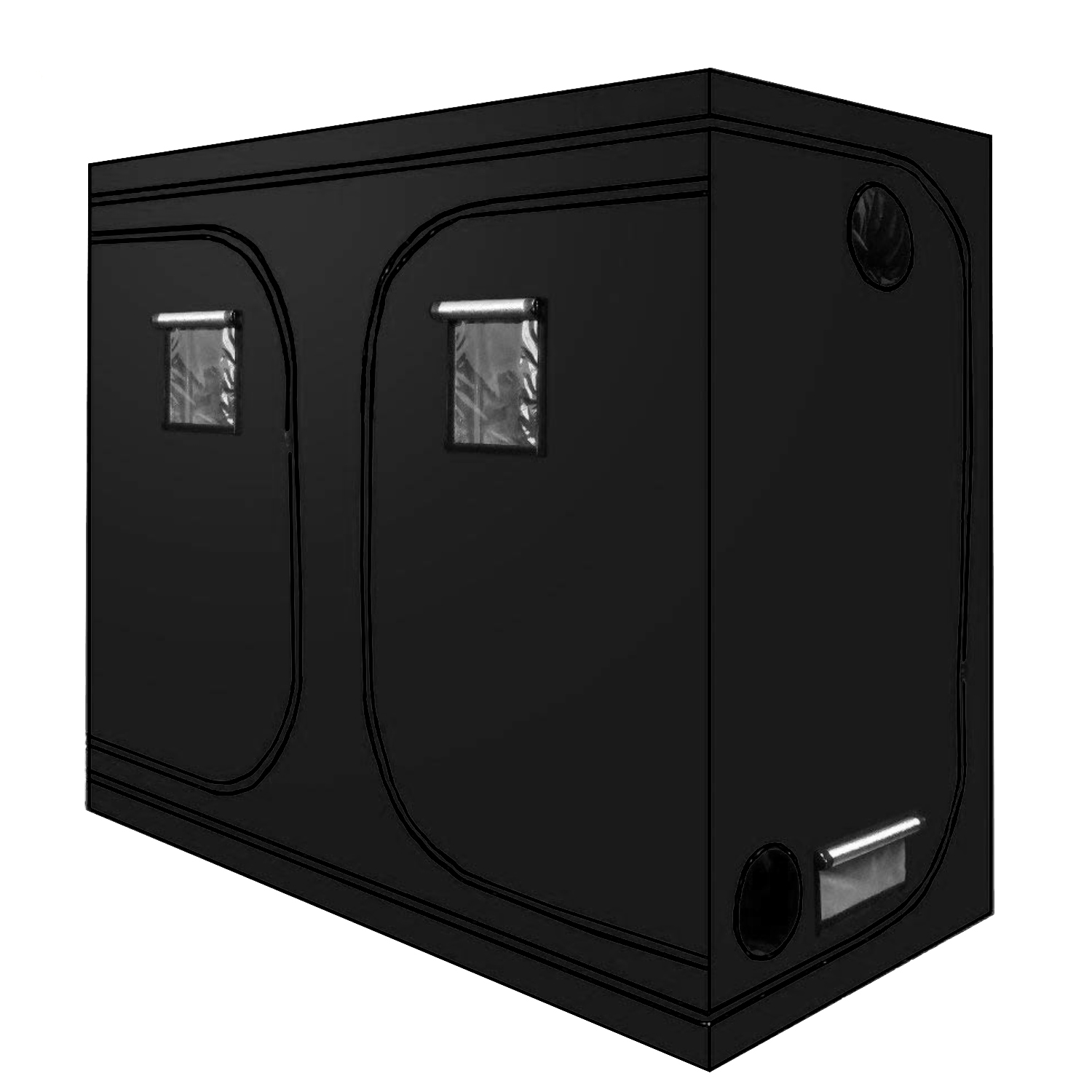 Мануфактура Прямая 2x4 растет палатка 240x120x200 20x20 с лучшим обслуживанием
