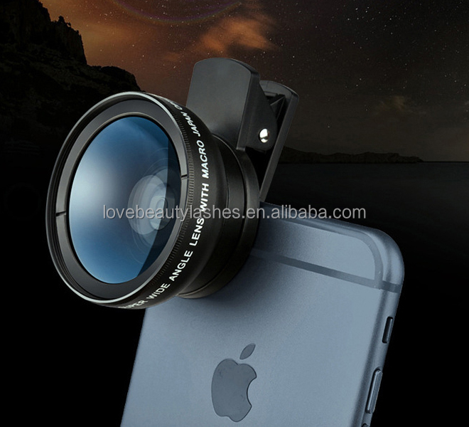 37MM 0.45X Macro Wide Angle Camera Lenses 2 in1 Camera Photo Accessories