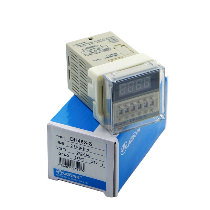 DH48S-S цикла на цифровом дисплее реле времени 220v 24V 380V Мульти-напряжение задержки выключения задержки DH48S-1Z DH48S-2Z двойной cyc