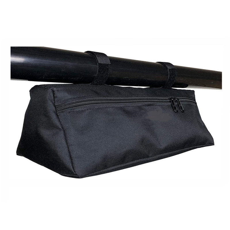Durable UTV Medium triangle Bag for Roll Bar Foldable Roll Bar Cage Overhead Rail Railing Organizer Cargo