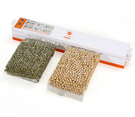 Dropshipping easy-get home Packaging Machine Film Sealer Vacuum Packer 220V/110V Household plastic bag Food Vacuum Sealer