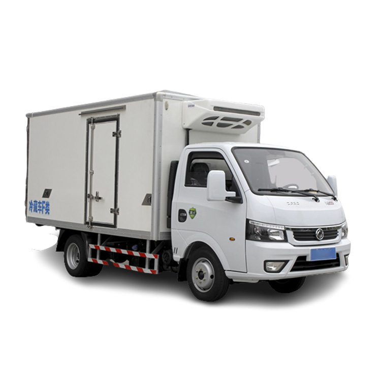DONGFENG single cab 5MT 4x2 6 колес Euro2 4 5 6 дизельный двигатель 1440 кг Емкость 18 м3 охлаждающая система для помещений РЕФРИЖЕРАТОРНЫЙ грузовик