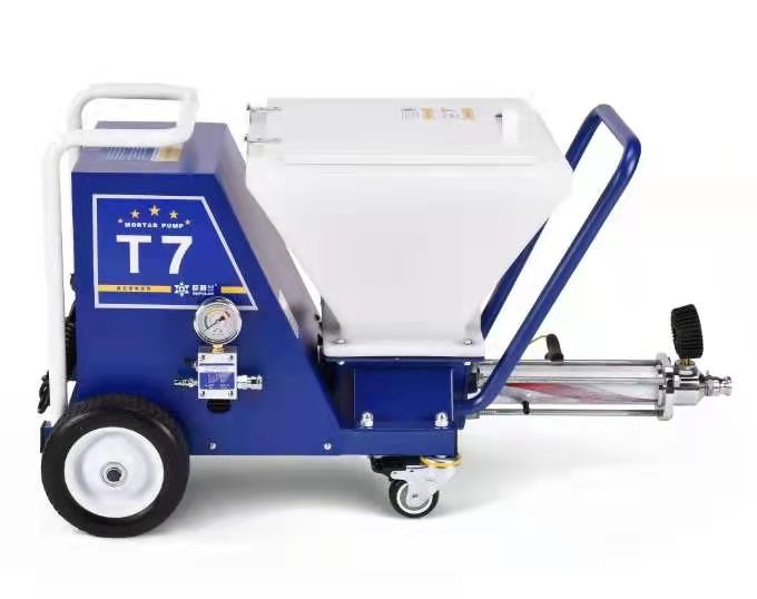 Machine Wall Plastering Putty Plaster Spraying Diesel Cement Mortar Spray Machines