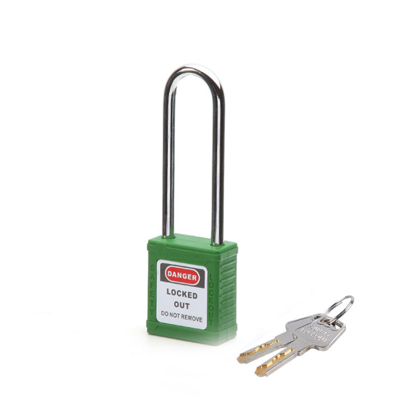 OEM manufacturer 76mm KD Industrial lockout-tagout padlock with Master Keyed Custom laser coding and label