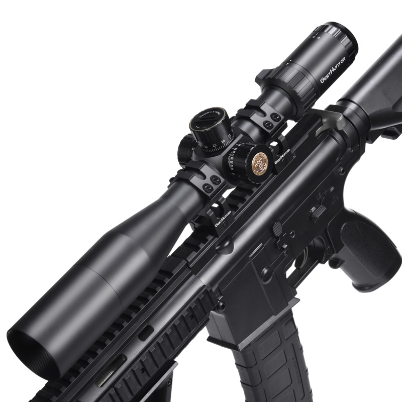 Горячая Распродажа WestHunter HD 4-16X44 FFP первый фокусный плоский оптический прицел для охоты на открытом воздухе военный оптический прицел с широким углом обзора