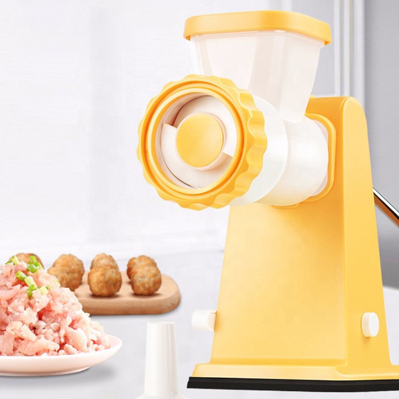 Кухонный пластиковый маленький ручной Колбаса Stuffer руководство мясорубка