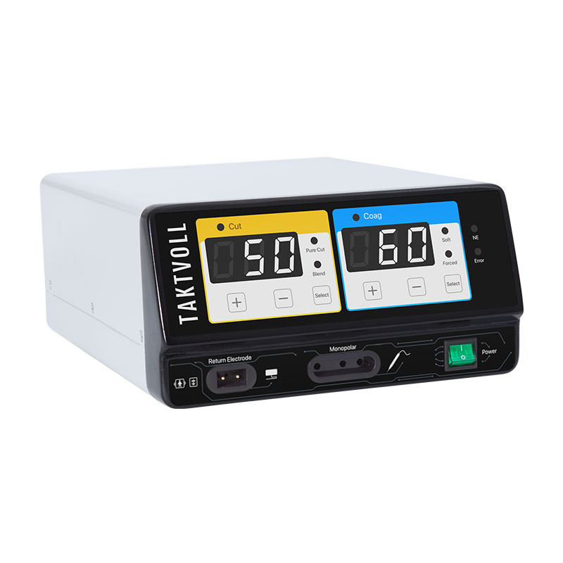 Reliable Performance RF Monopolar Bipolar Cautery Device High Frequency Electrosurgical Generator Electrocautery Machine Metal