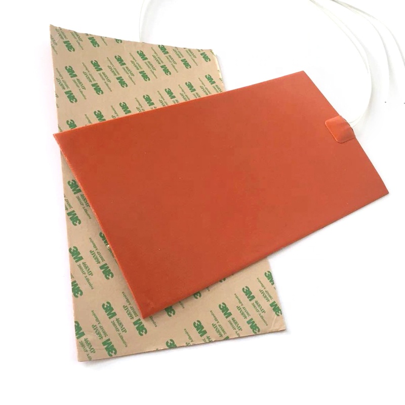 quick heat transfer kit pad flexible 241.3x254mm 120v 1200w silicone mat heater with wire