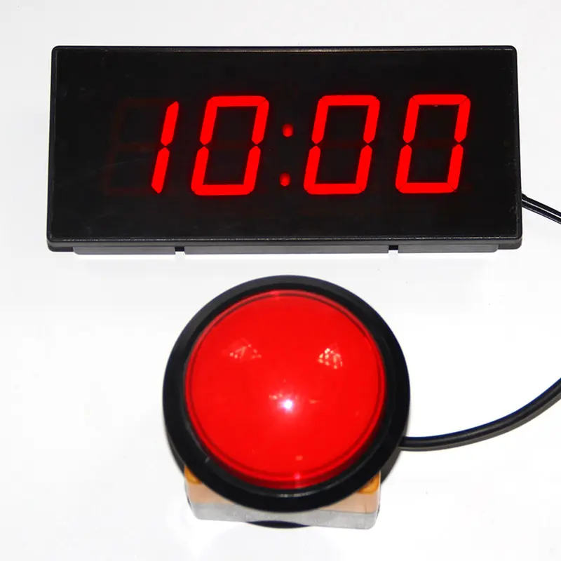 CP01 Wholesale Led Digital Day Hour Minute Second Count Up Countdown Clock Timer with Button Control