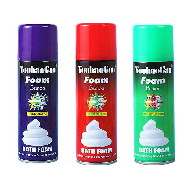 0.67 Dollars Model YH-JR007 Men Shaving Bath Foam With 200ml