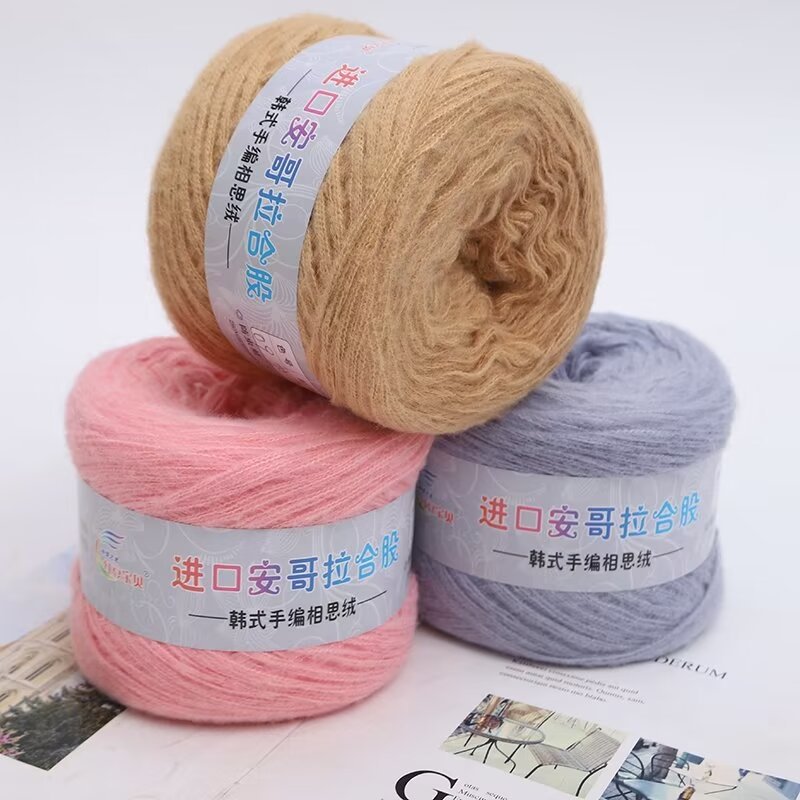 5 strands of mohair