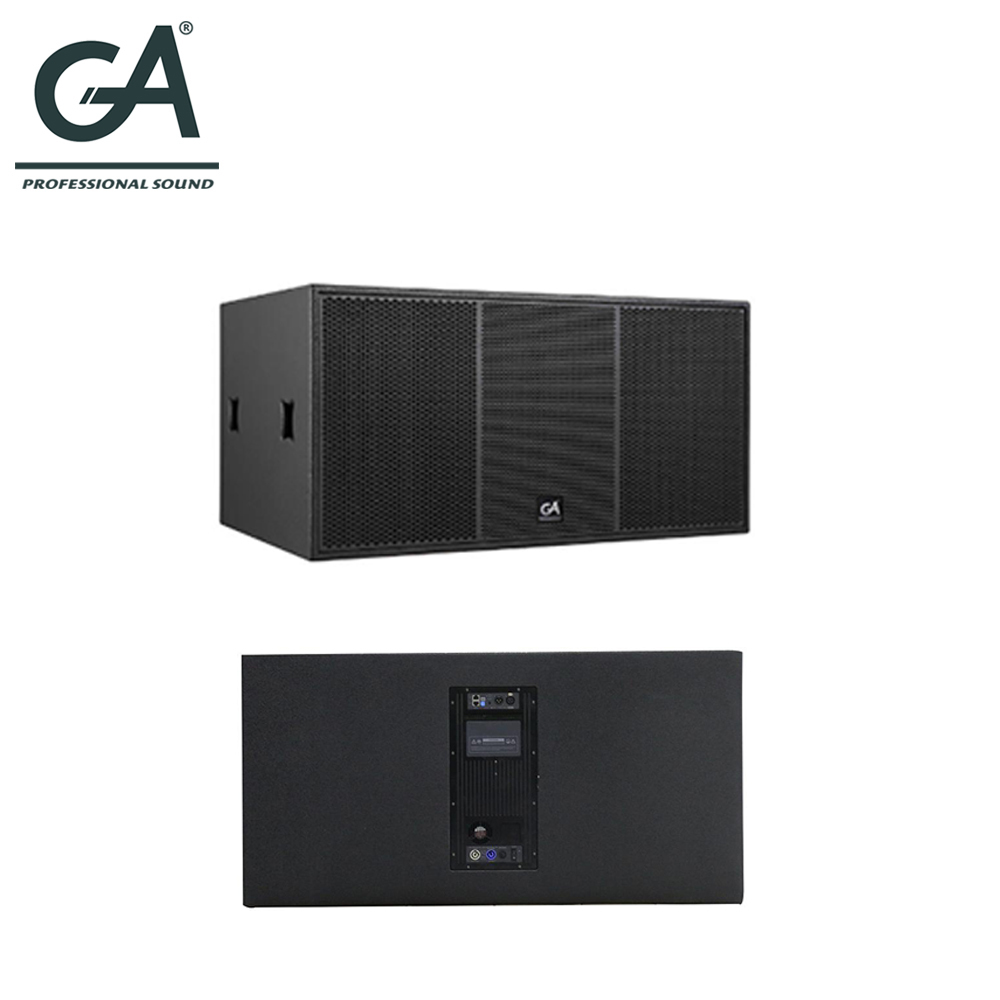High Quality Professional Audio Sound System equipment Active Double 18 Inch Line Array Bass Speaker