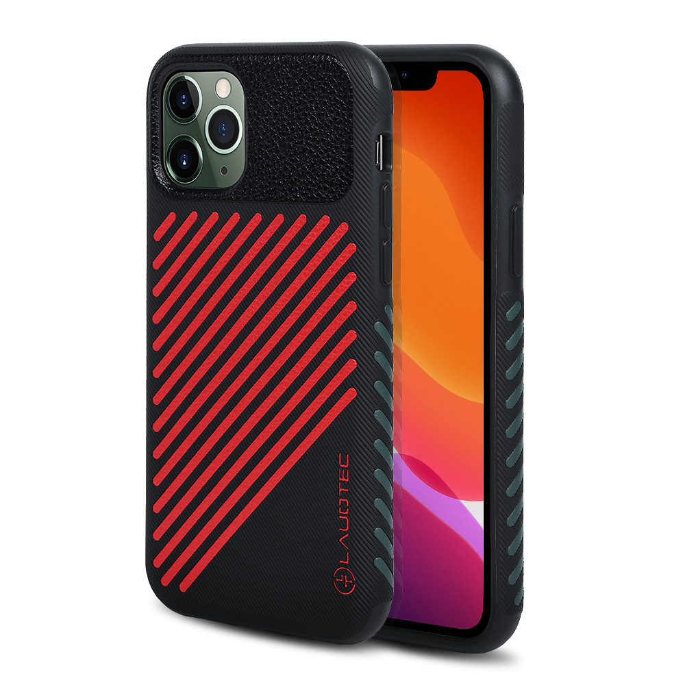 Прочный чехол для iphone 11 pro max из ПУ кожи Laudtec