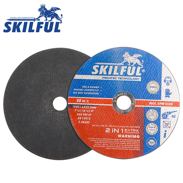 Skilful 80 м/с режущий диск 180x1,6 гибкое тонкое режущее колесо для нержавеющей стали