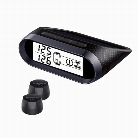 Датчик давления в шинах от производителя на солнечных батареях TPMS с 2 шинами