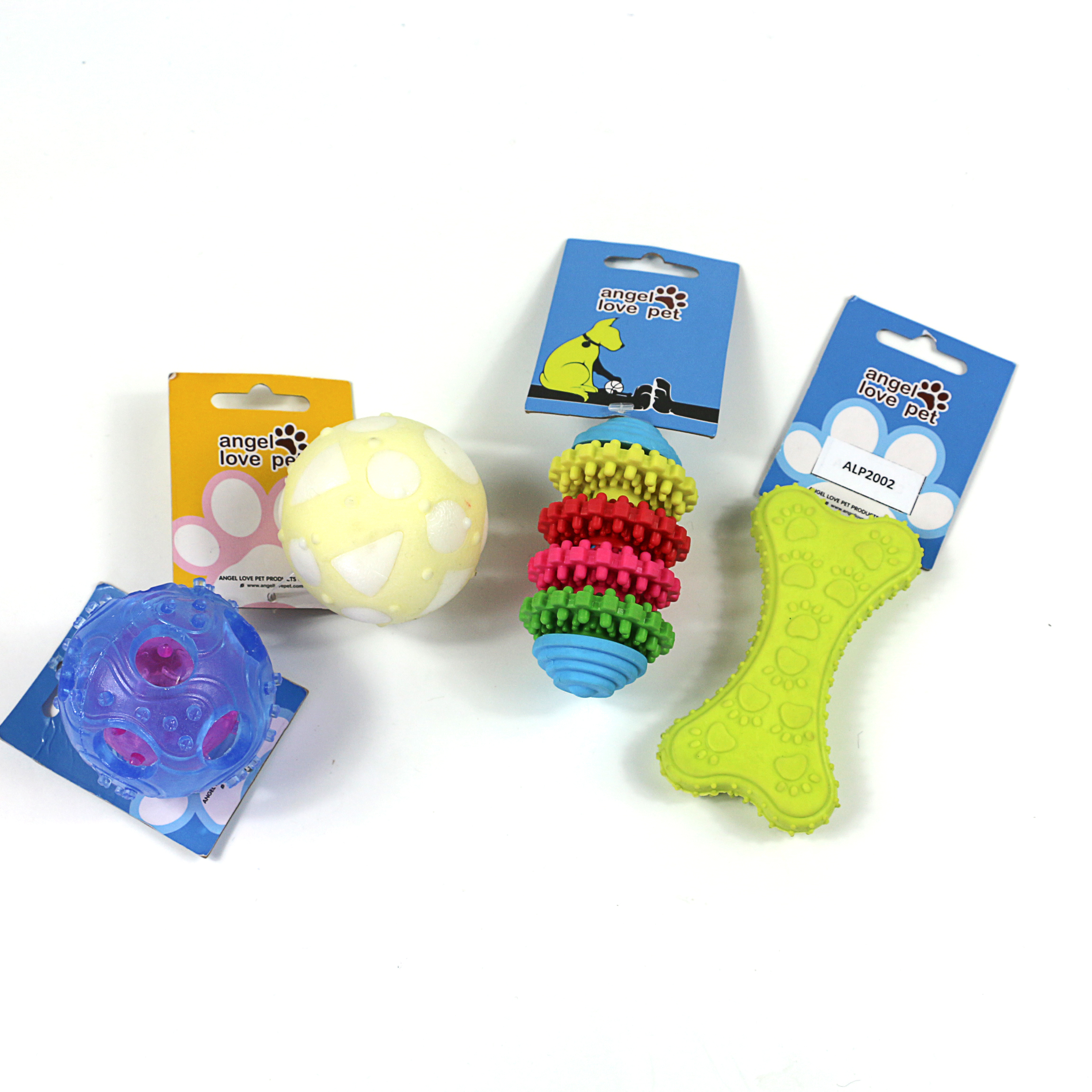 durable silicone dog sets bone shape ball shape pet toys for all pets chewing