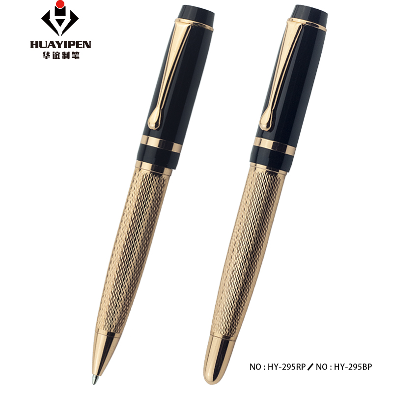 Big Metal Ball Pen с Custom Logo для VIP Clients, Rose Gold, Little Big, Gift