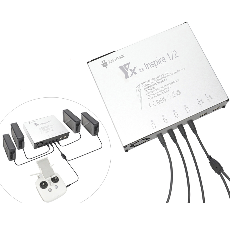 Зарядное устройство 8 в 1 для дрона DJI Inspire 2 1 TB50 Ronin 2 Matrice M100