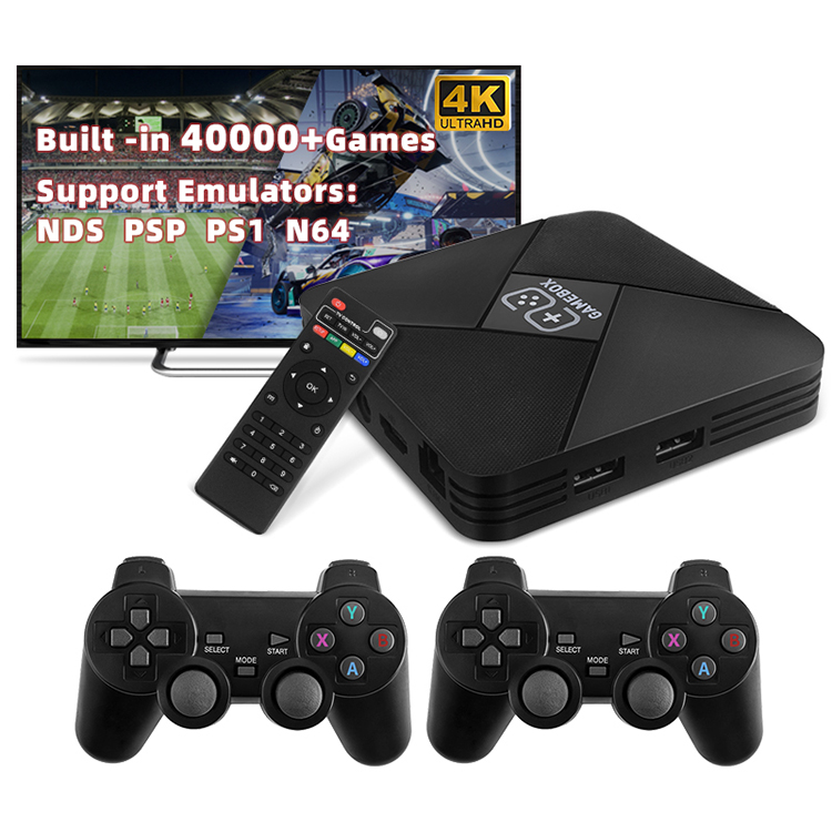 Игровая приставка X BOX series x 1 ТБ, домашняя приставка со встроенными 35000 играми, беспроводная двойная система, симулятор P SP, игровая приставка