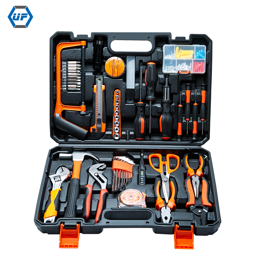 UF-TOOLS High Quality 102pcs Household Repair Craftsman Toolkit Home DIY Tools Set