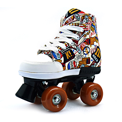 HS-Q015Wholesale Professional Replaceable Wheels Adult Fixed Size Quad Roller Skates