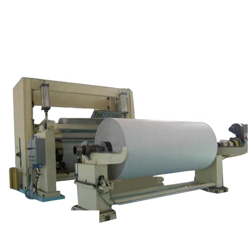 Paper pulp mill reel machine for paper making high speed reeling machine
