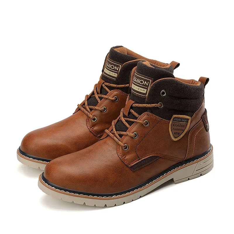 Quality Guaranteed Unique Fashion Warm Martin Boots Men's Casual