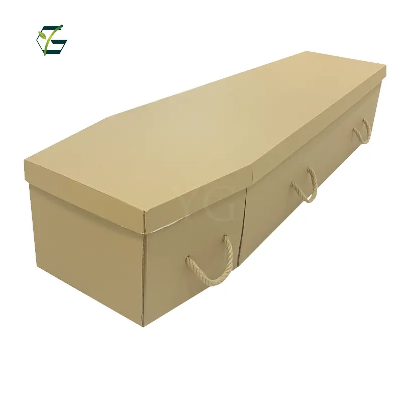 Green Funeral Product Paper Cardboard Coffins Caskets