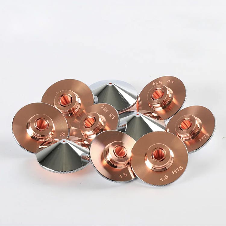 D32mm M14 Laser Nozzle Double Layer Fiber Laser Cutting Equipment Parts Compatible with Raytools/Bodor Laser Cutting Head