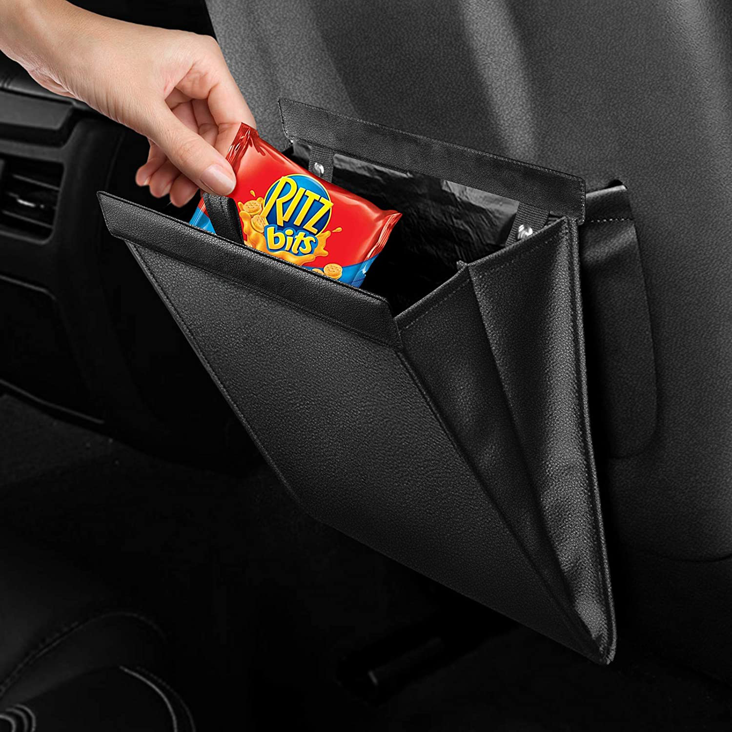 Waterproof Multipurpose Use Foldable large Capacity Car Garbage Trash Bag Storage For Universal car Organizing