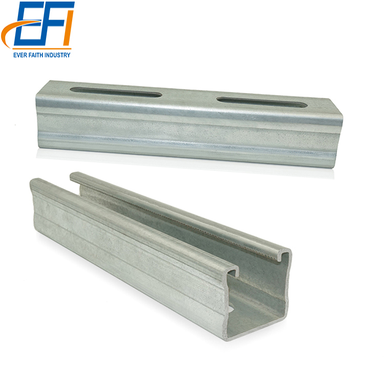 SS316L Unistrut канал стальной соединительный канал 304 SS распорка оцинкованная конструкция U канал