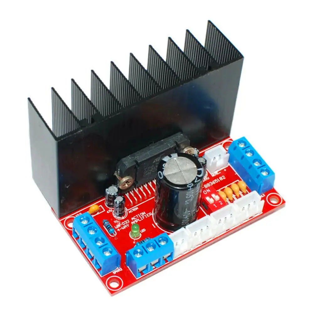 Amplifier Board TDA7388 4 Channels Replacement 4X41 Universal Module Accessories Car Audio HIFI Electronic Amplifier Board
