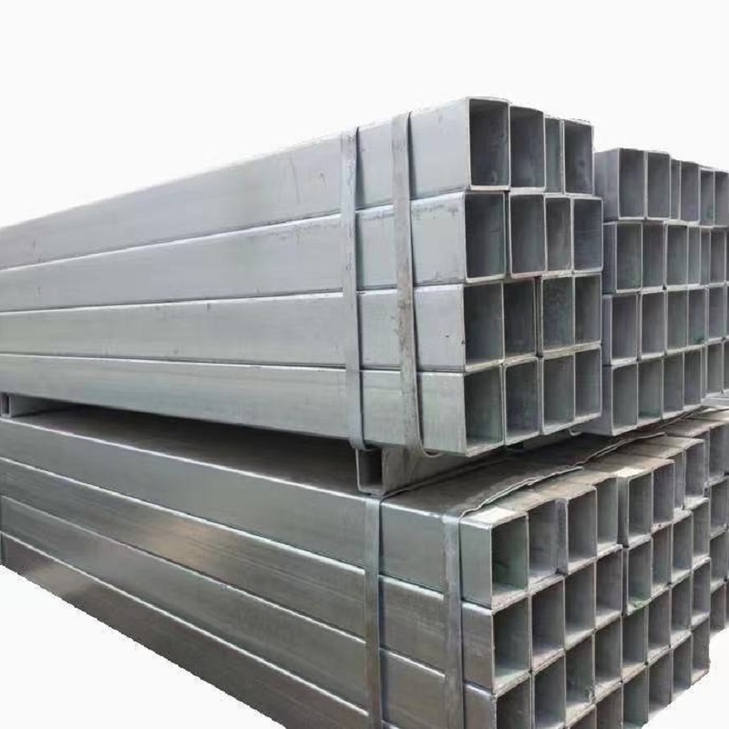 Q235B high strength galvanized steel pipe thin wall galvanized square steel pipe galvanized square pipe