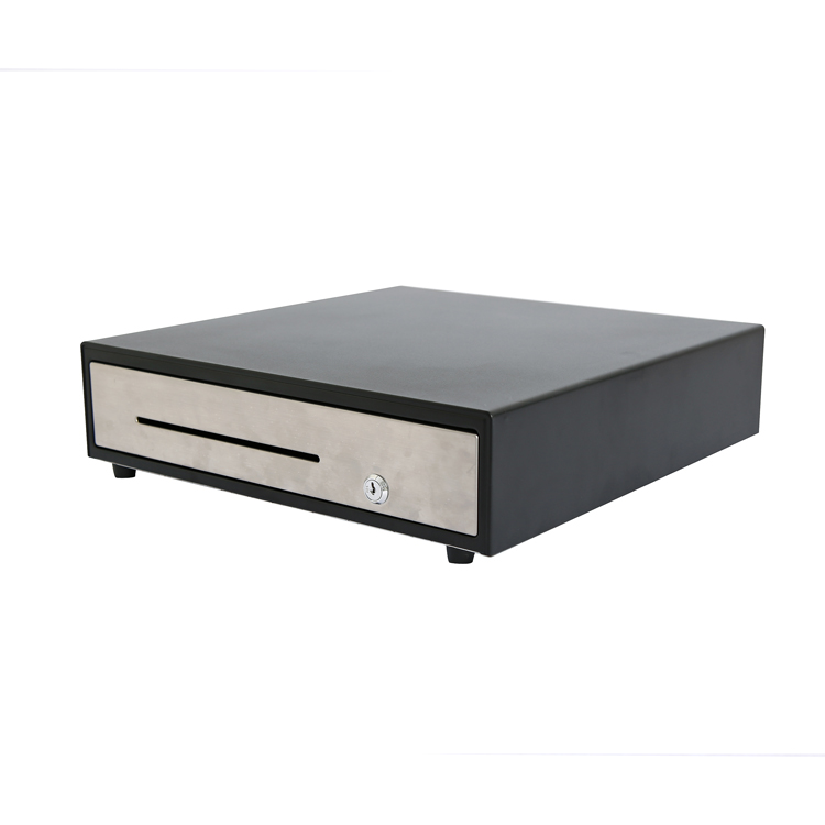 China Supplier Metal Cash Drawer Slide Series Front Lock Money Drawer Pos System
