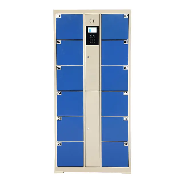 Easy gym storage cabinet pin digital code locker electronic locker with sensor for park,gym,library