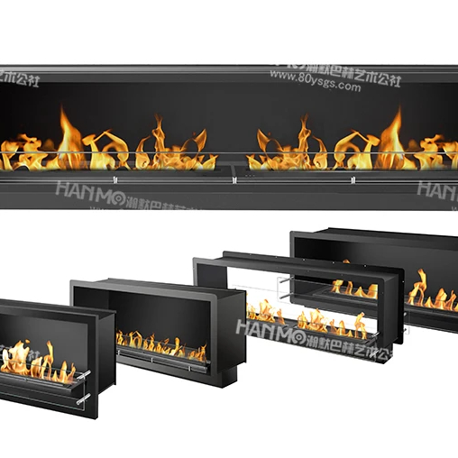 hot sale 72 inch bio ethanol fireplace mantel fire box