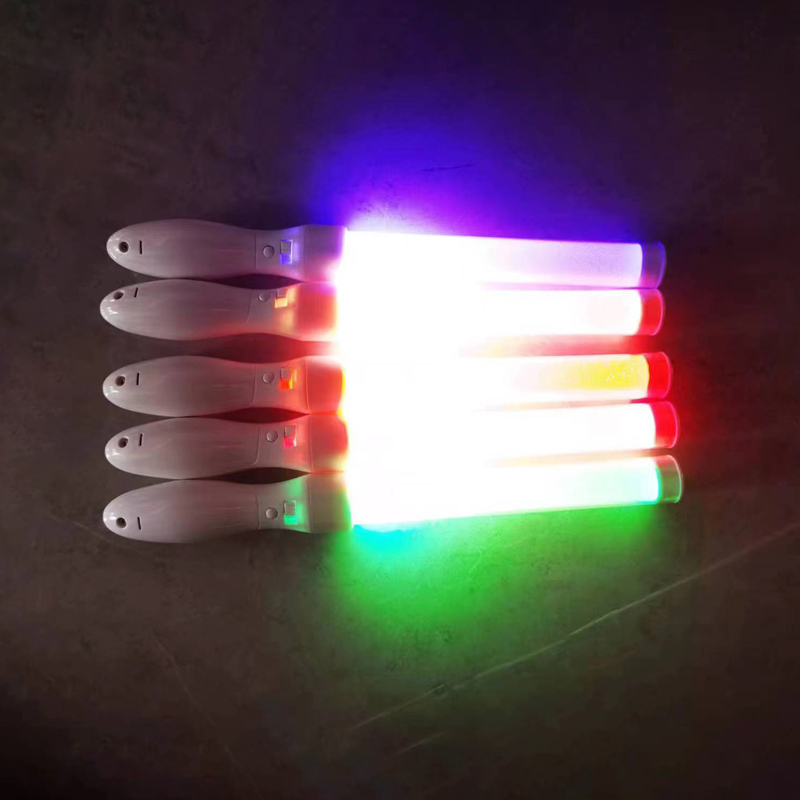 wholesale stocks fast dispatch RGB color led glow sticks battery powered led sticks