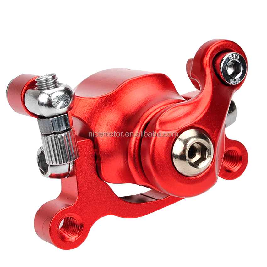 Red 51MM 24-48V small electric scooter aluminum alloy brake caliper