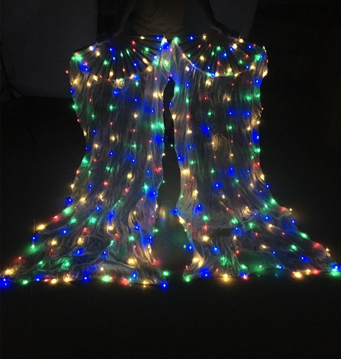 Bestdance танец живота 100% шелк танец представление шелковое платье танец живота LED костюм одежда