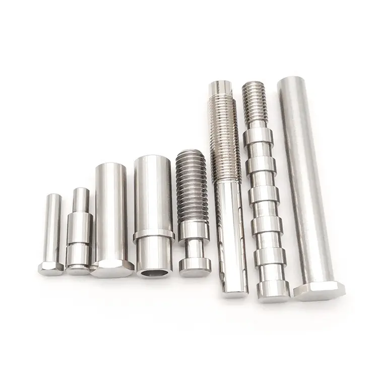 Stainless Steel Round Dowel Pin Shafts Custom Stainless Steel Shaft CNC Turning Shaft Machining