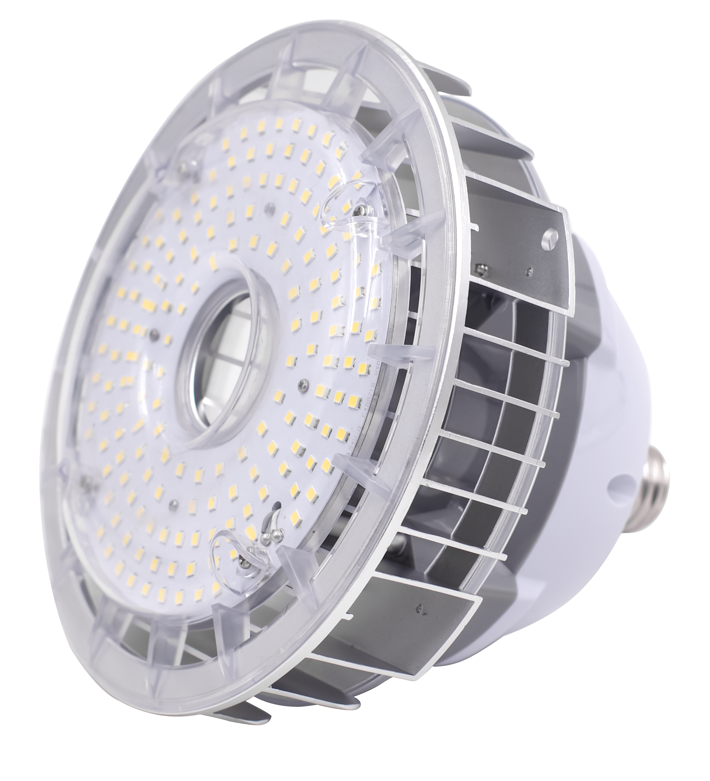 100W shop garage LED high bay light, up and down lighting, 5000K low cost warehouse workshop ufo