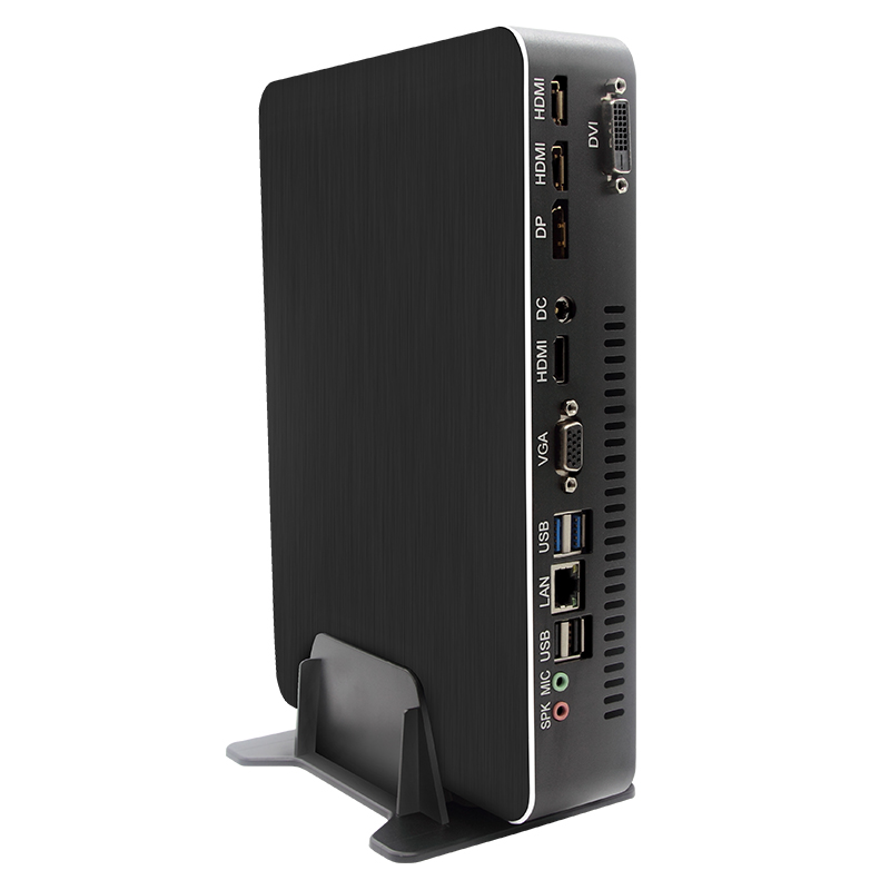 Xeon E3-1231 V3 игровой компьютер 3,8G четырехъядерный Win10 мини настольный ПК геймер GTX 1050Ti 4G GDDR5 графическая карта 4K HTPC DP HD DDR3L