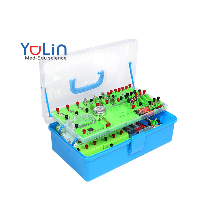 Electrical Experimental Box Set Junior High School Electromagnetism Physics Experiment Equipment Box Circuit Experiment
