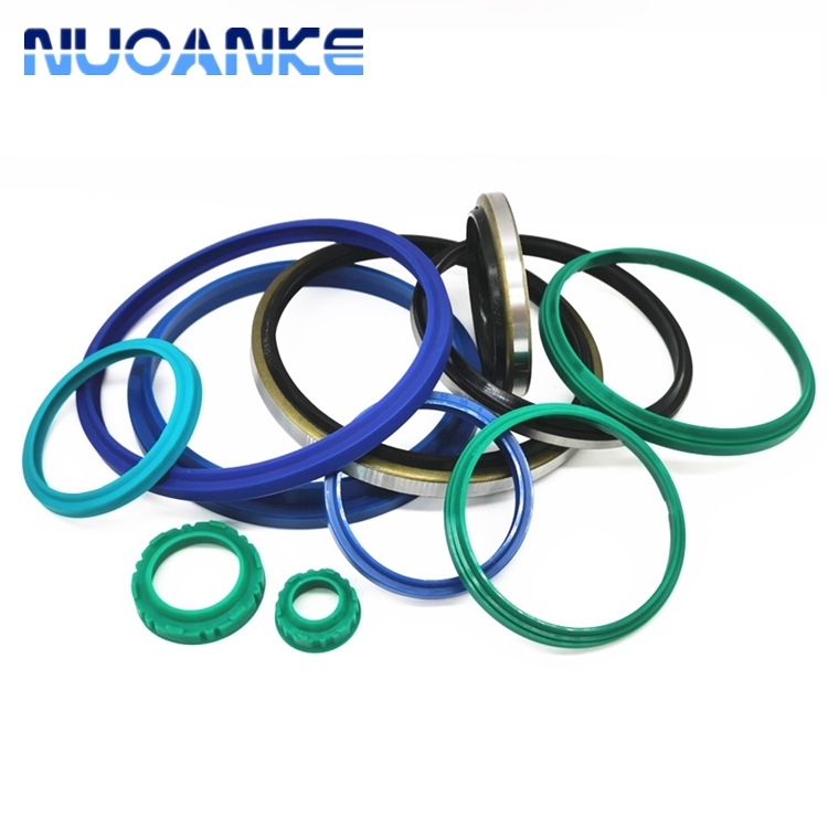 Hydraulic Pneumatic Wiper Seal DKB DKBI DHS Hydraulic Dust Seal Scraper Rubber PU Metal For Hydraulic Cylinder Rod Wiper Seal