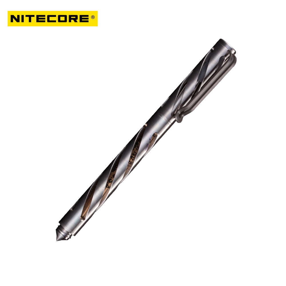 Nitecore NTP10 титановая тактическая ручка для самообороны