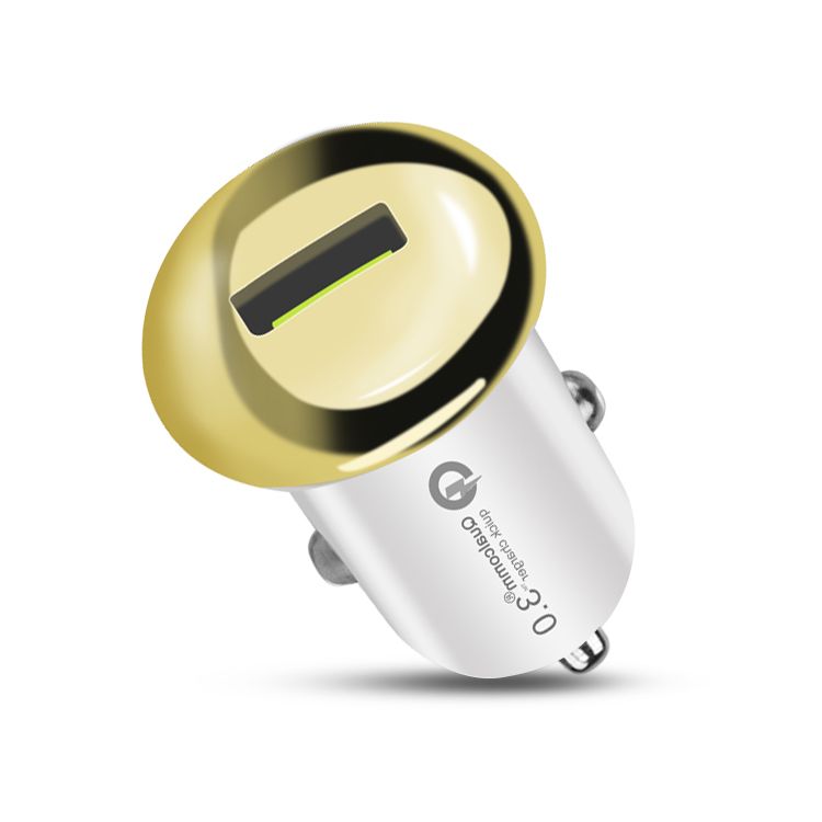 Новинка 2019, автомобильное зарядное устройство 3 А с одним USB-портом для интеллектуального мобильного телефона