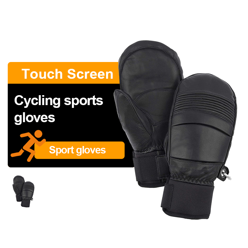HSD Unisex Custom wholesale Waterproof touch screen custom running glove wholesale adjustable gloves other sports gloves